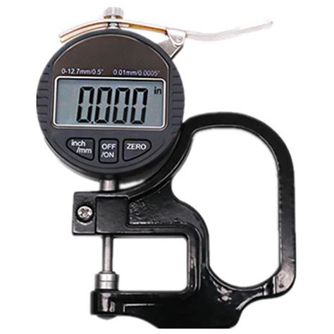 thickness measurement hand held device|device used for measuring thickness.